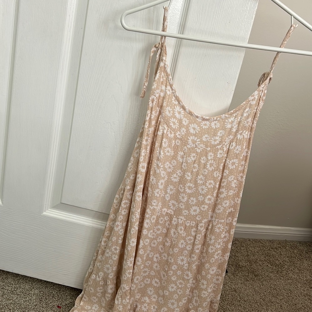 Wild fable cream floral dress